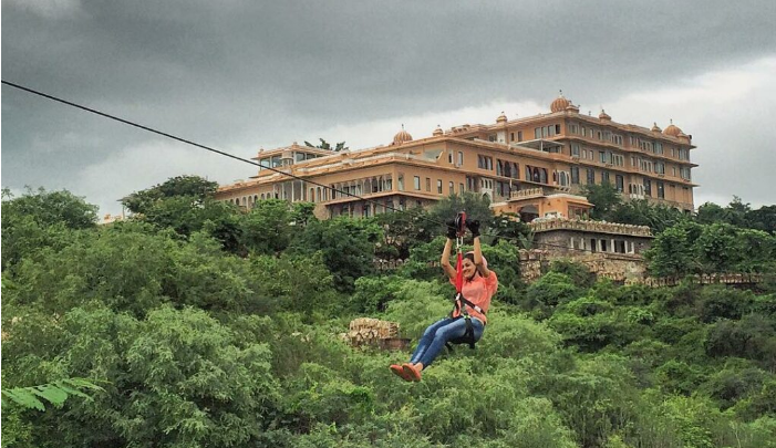 Zip Line at Fateh Garh